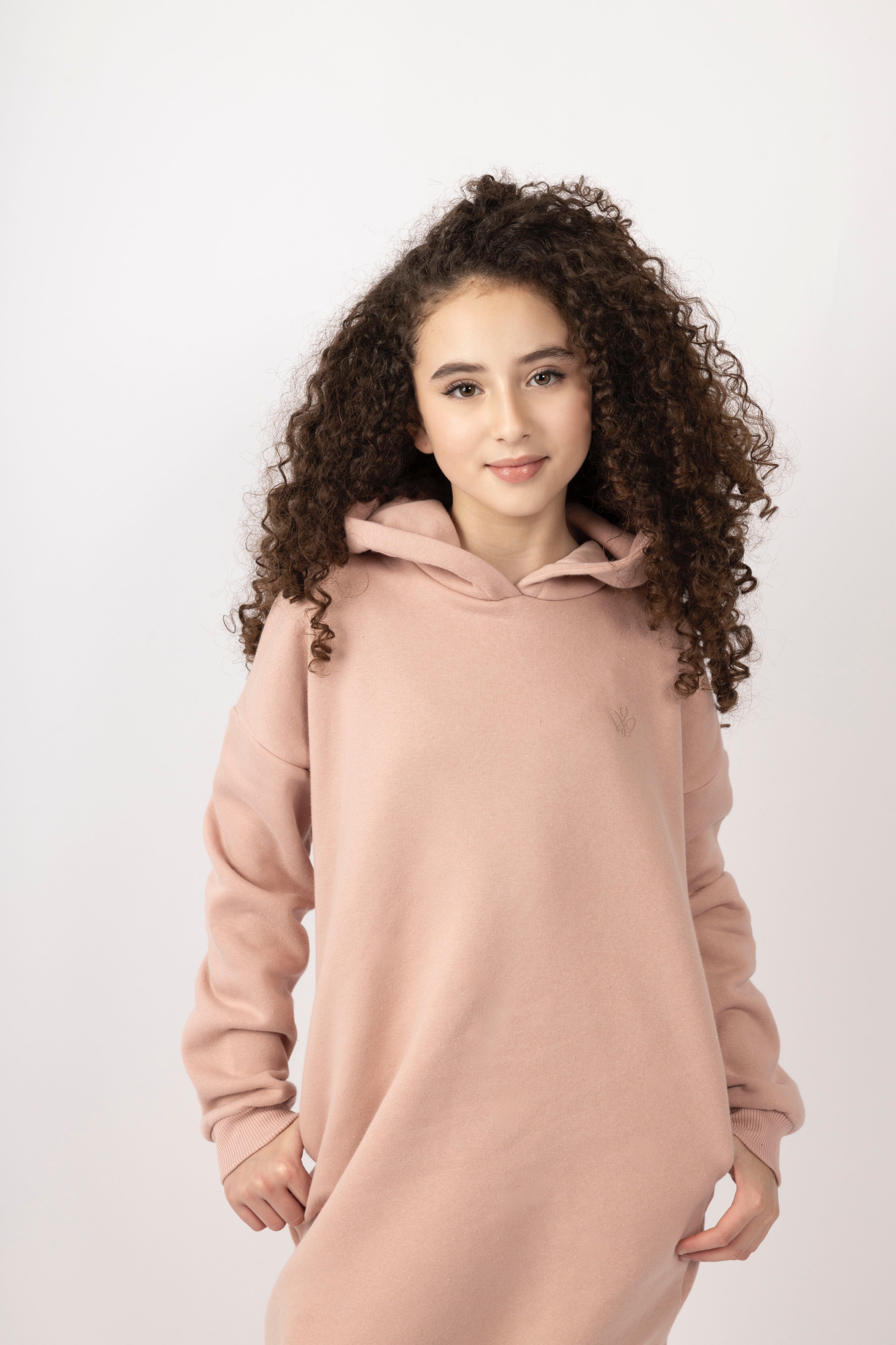 Hoodie Dress Pink